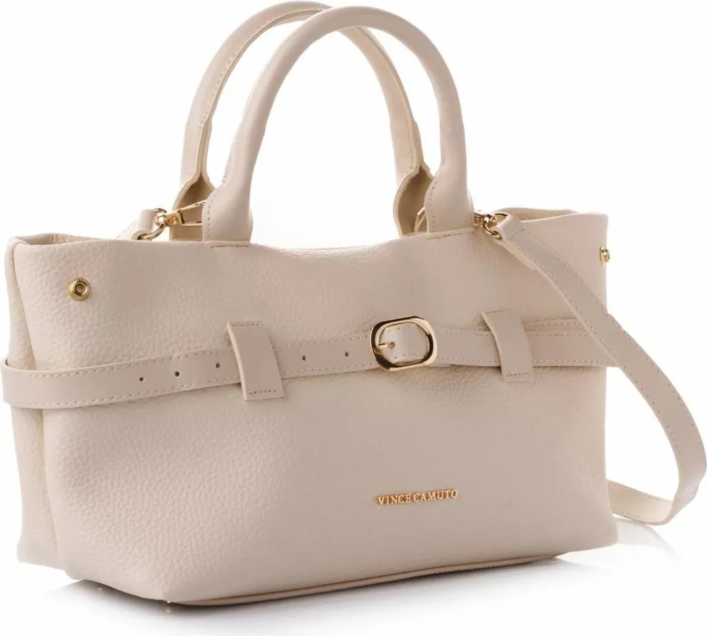 Torbë tote Vince Camuto, Vittoria Mini, krem - 5