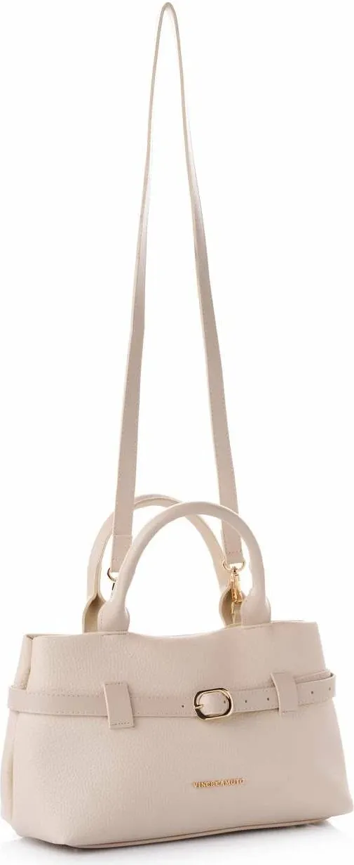 Torbë tote Vince Camuto, Vittoria Mini, krem - 7