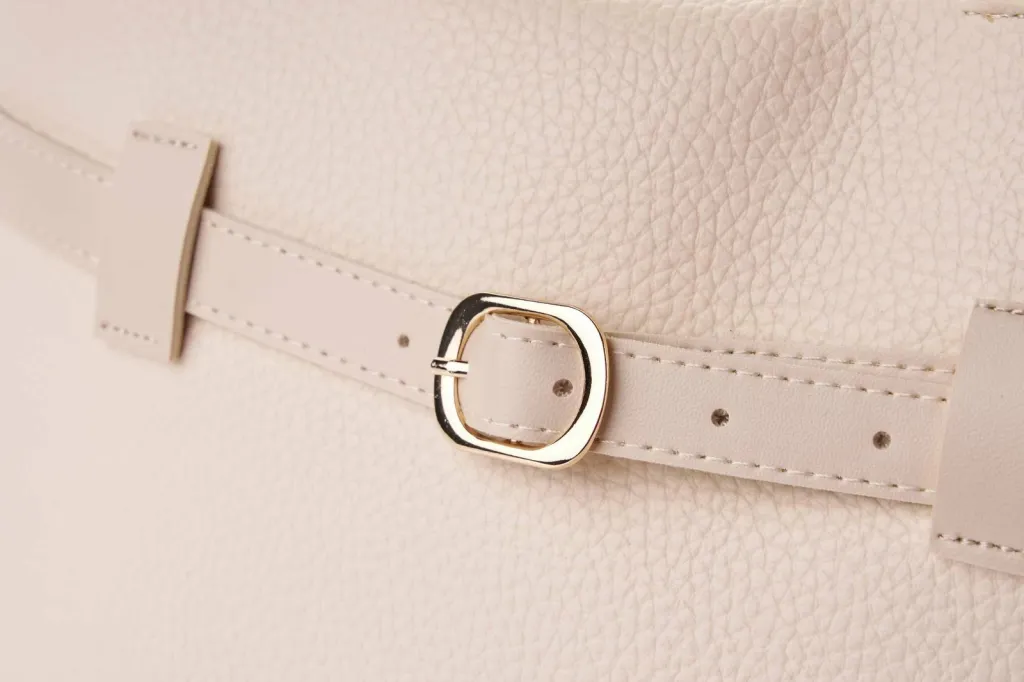 Torbë tote Vince Camuto, Vittoria Mini, krem - 9