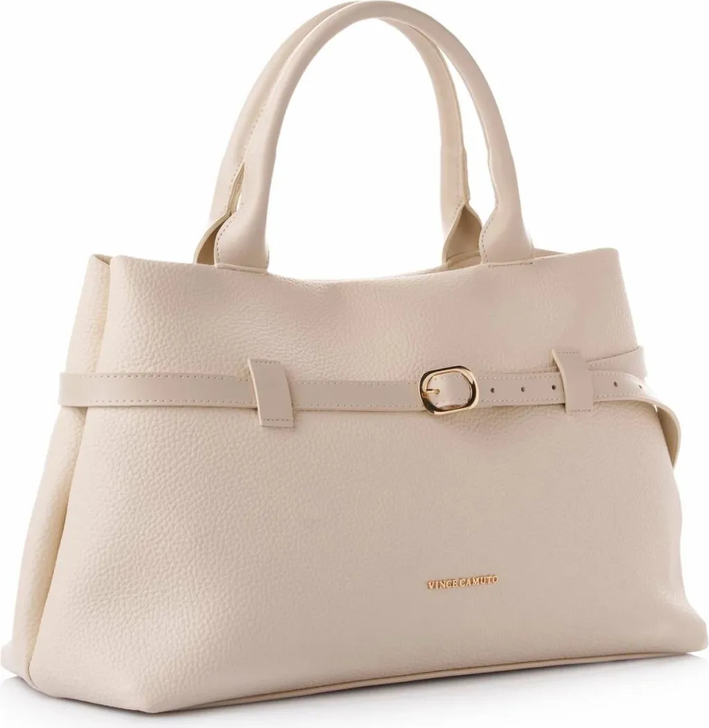 Çantë tote Vince Camuto, Vittoria, ngjyrë krem - 2