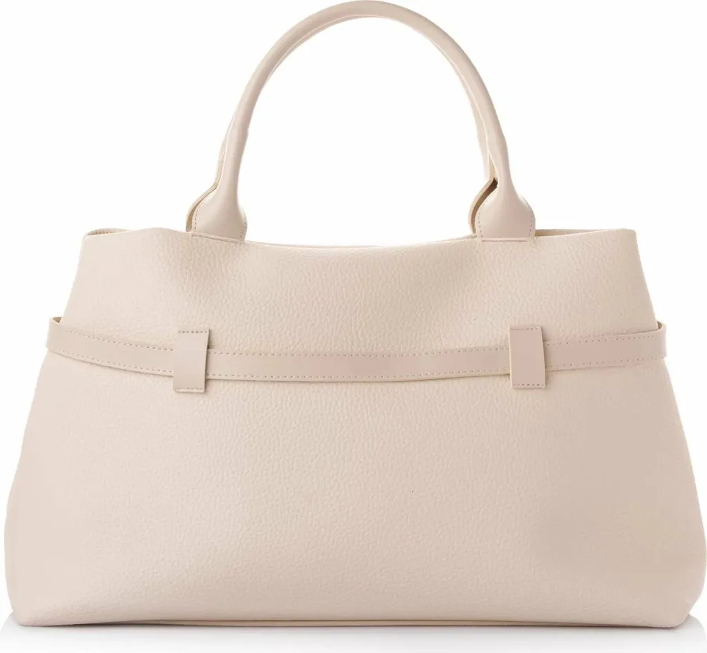 Çantë tote Vince Camuto, Vittoria, ngjyrë krem - 3