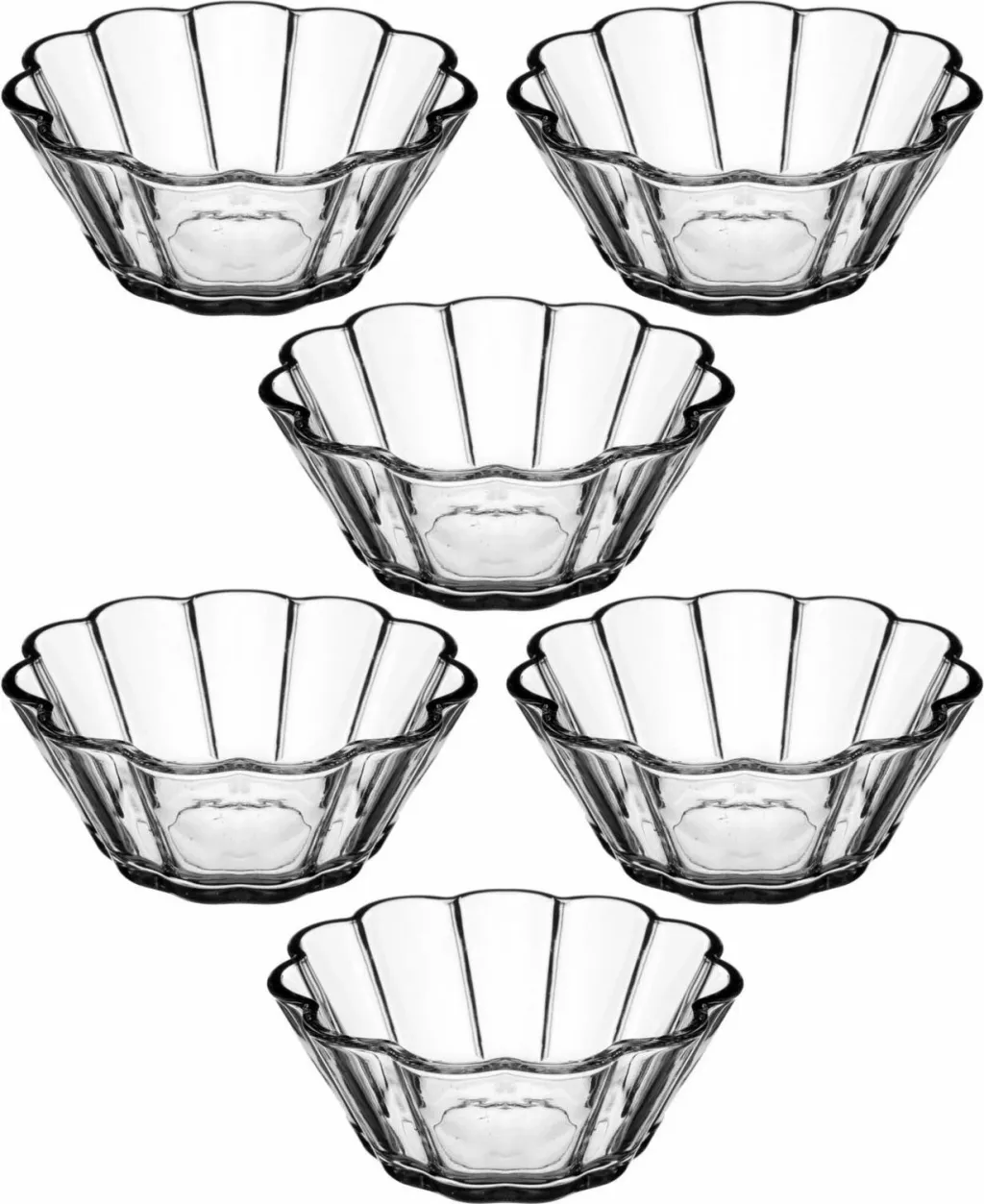 Set enësh qelqi (6 copë), Hermia Concept, BL7323GCL - 2