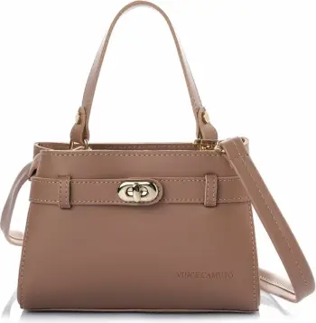 Çantë dore Vince Camuto, Lecce, ngjyrë Light Mink