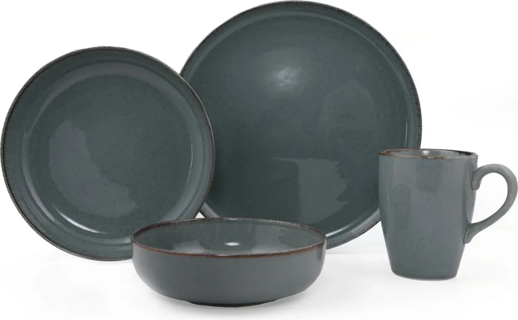 Set darke 16 pjesësh, Hermia Concept, gri, MOD16Y2730P01 - 4