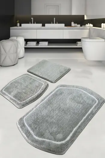 Set tapetash për banjo akrilike (3 copë), ngjyrë gri, Mijölnir Genom