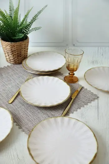 Set pjatash ëmbëlsirash, 6 copë, Hermia Concept, X00018272