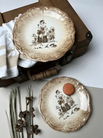 Set pjatash ëmbëlsirash (6 copë), Hermia Concept, Ella 6