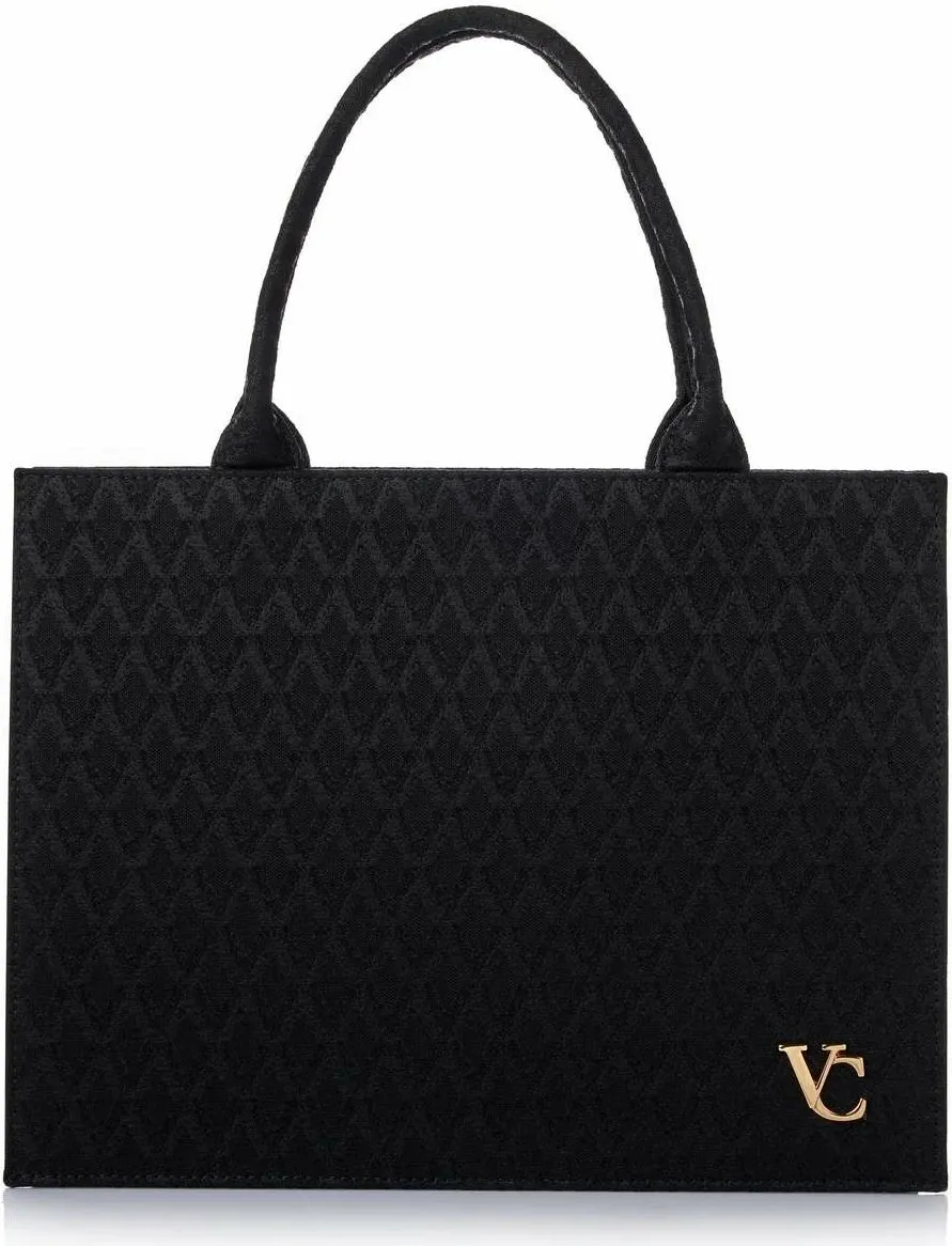 Çantë tote Caserta, e zezë, Vince Camuto - 1