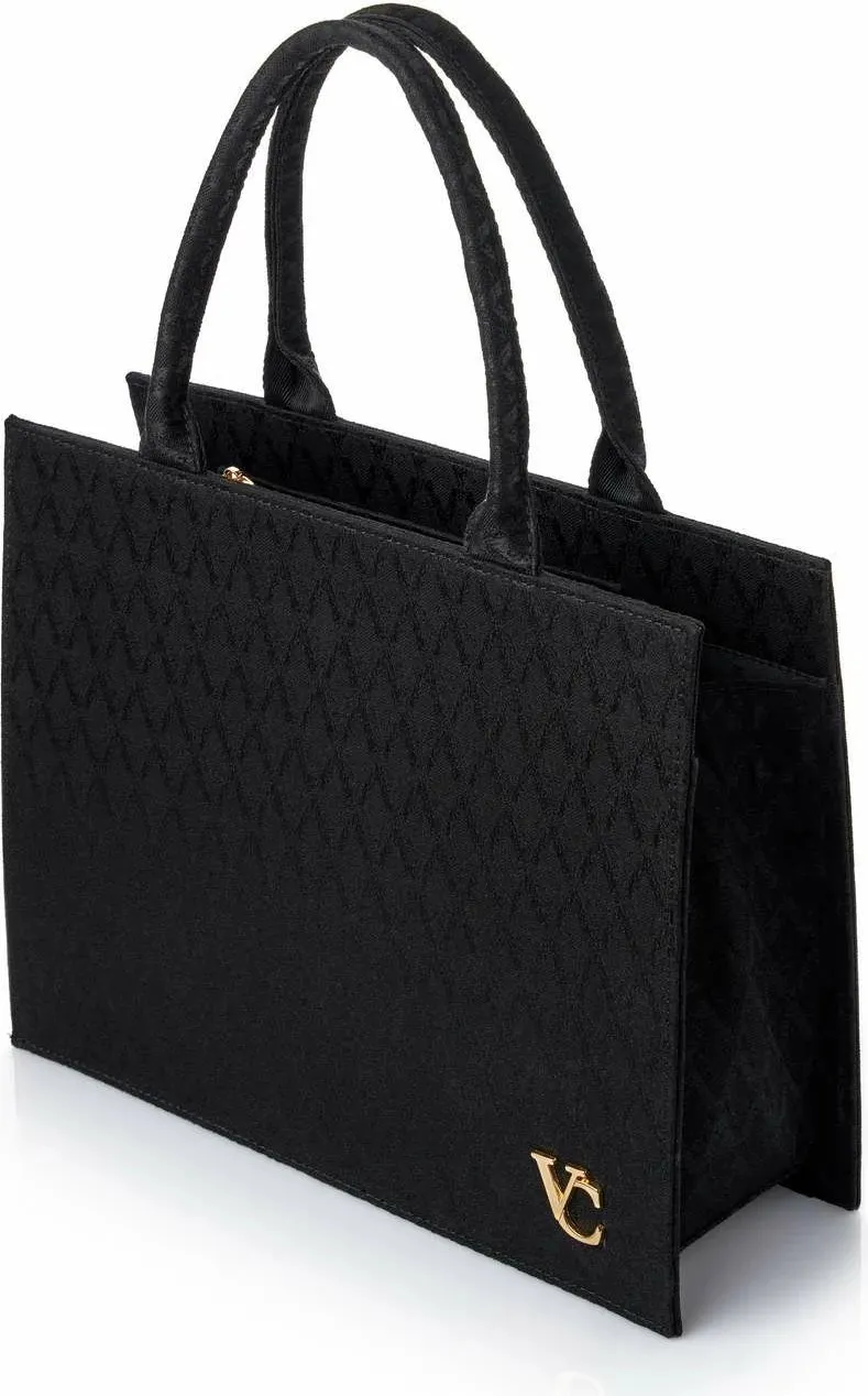 Çantë tote Caserta, e zezë, Vince Camuto - 4