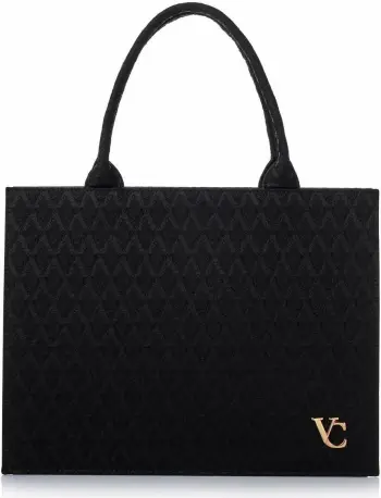 Çantë tote Caserta, e zezë, Vince Camuto