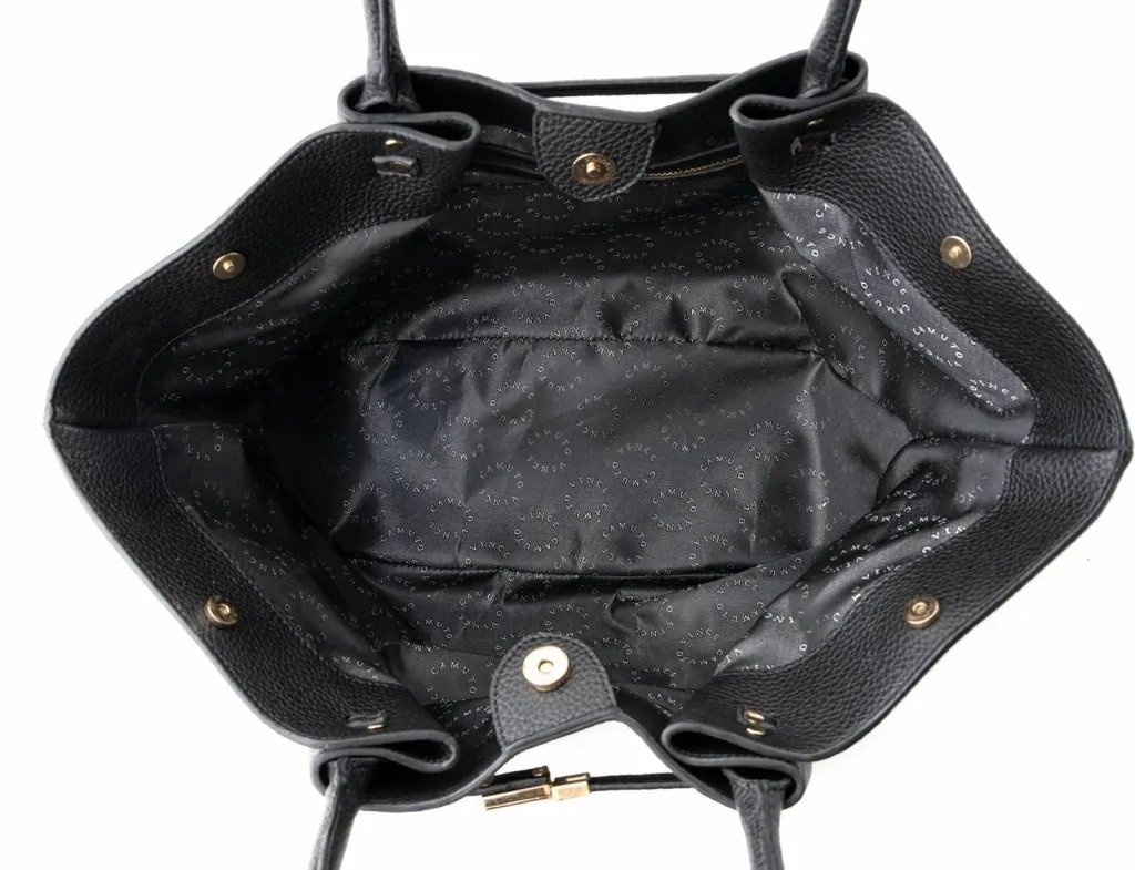 Çantë tote Vince Camuto Prato, e zezë - 7
