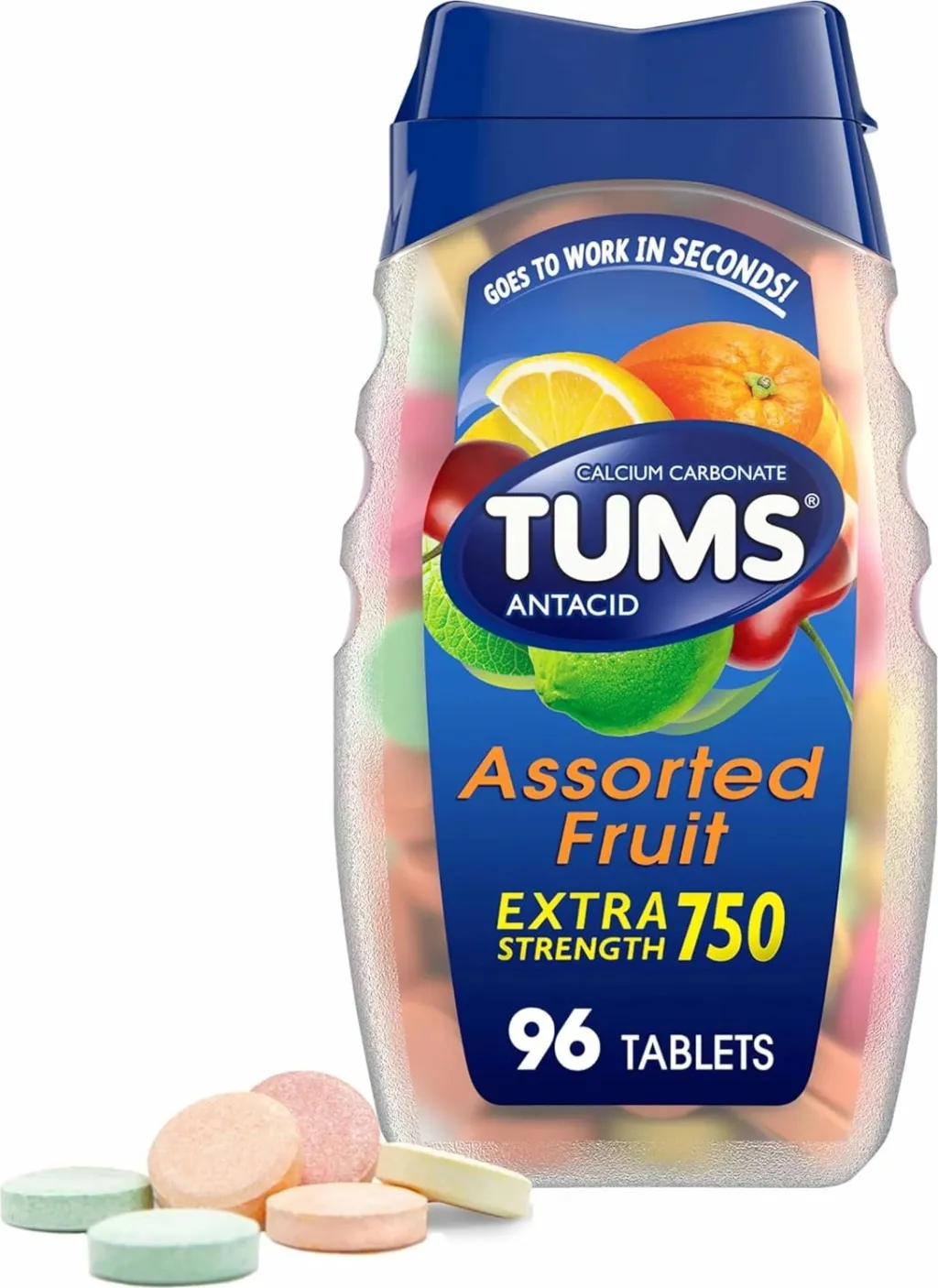 Tums Antacid Assorted Fruit - 1