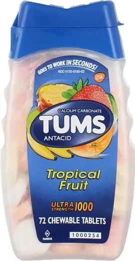 Tums Antacid Tropical Fruti - 1