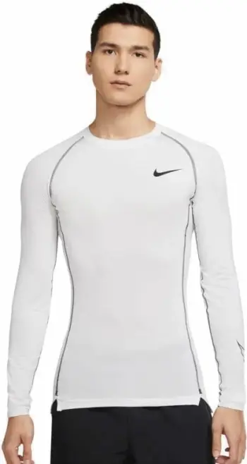 Maicë termike për meshkuj Nike, e bardhë