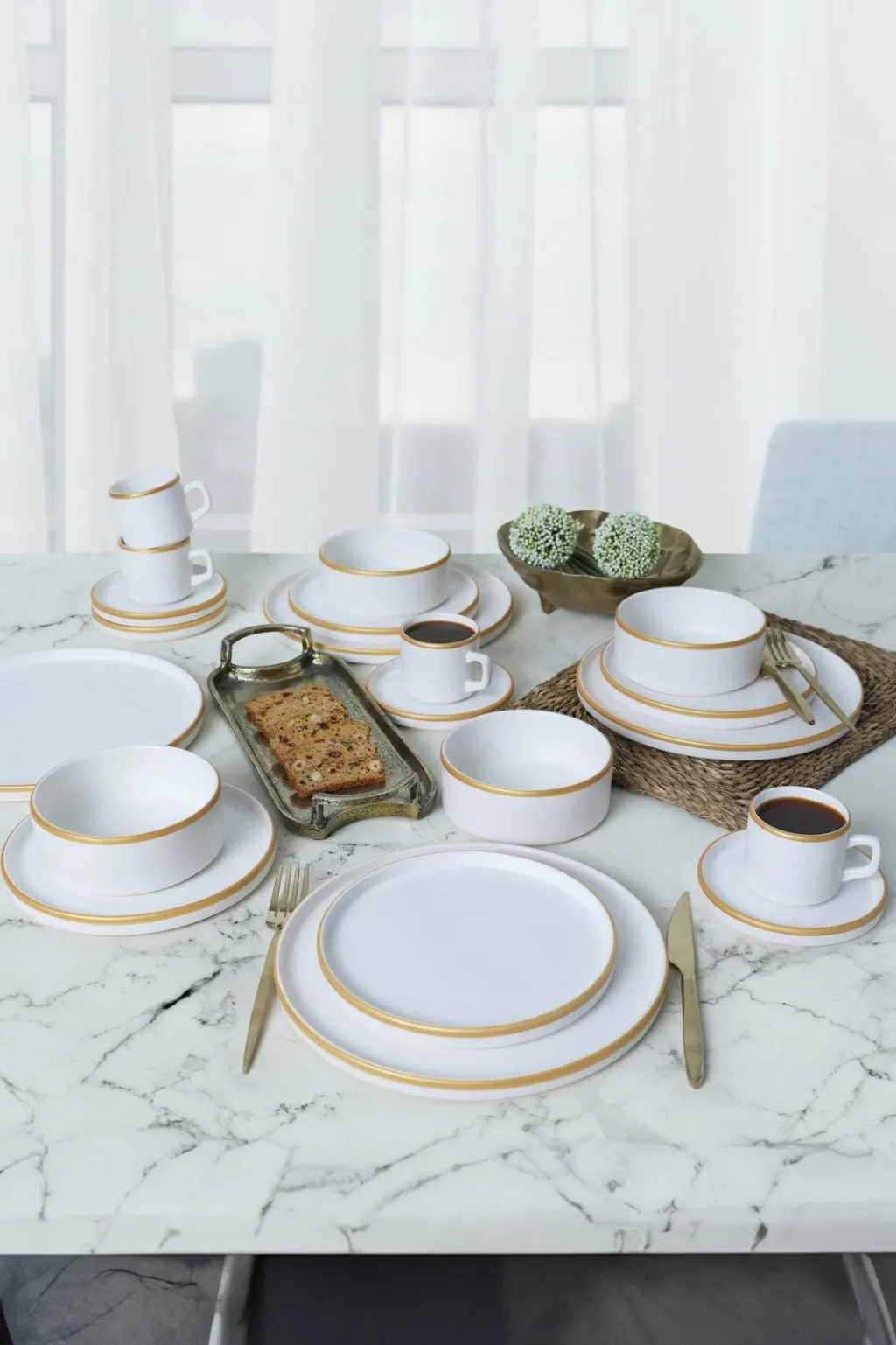 Set enësh për drekë, 20 copë, Hermia Concept, X00018940 - 3