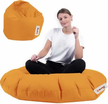 Jastëk i madh për kopsht, portokalli, Atelier del Sofa, Iyzi 100
