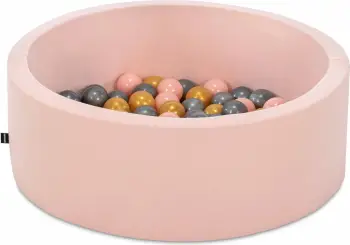 Pishinë topash për fëmijë, Bubble Pops v10, rozë, Evila Originals