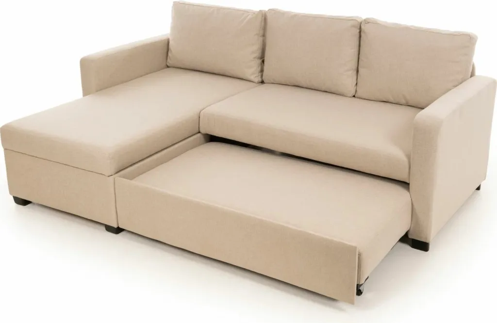 Kënd-sofë krevati Atelier del Sofa, ngjyrë krem, Kado - 14