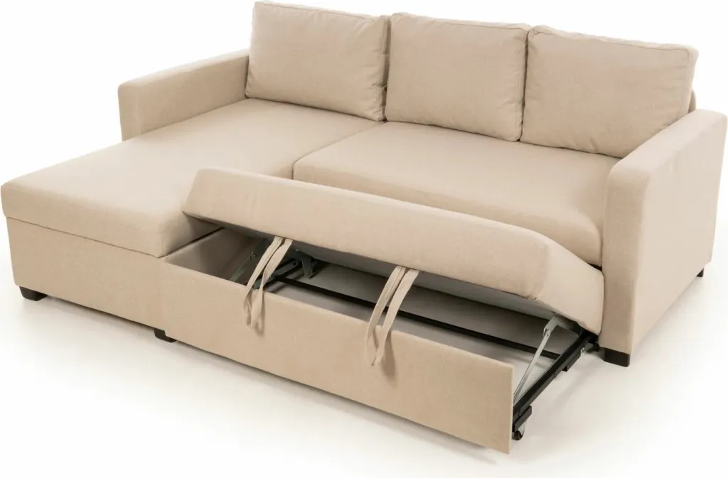Kënd-sofë krevati Atelier del Sofa, ngjyrë krem, Kado - 15