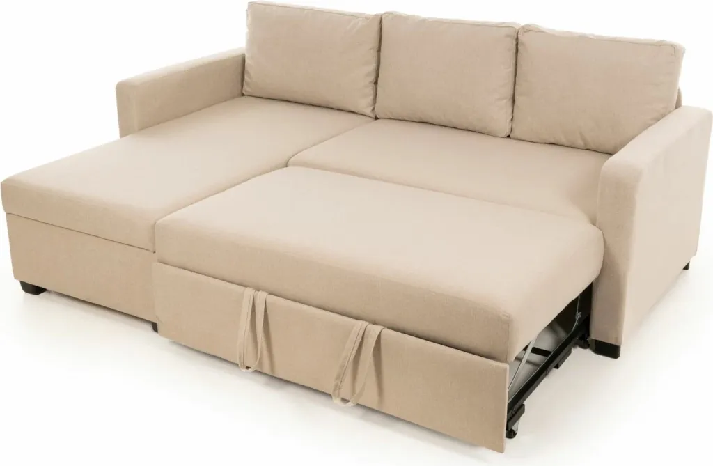 Kënd-sofë krevati Atelier del Sofa, ngjyrë krem, Kado - 16