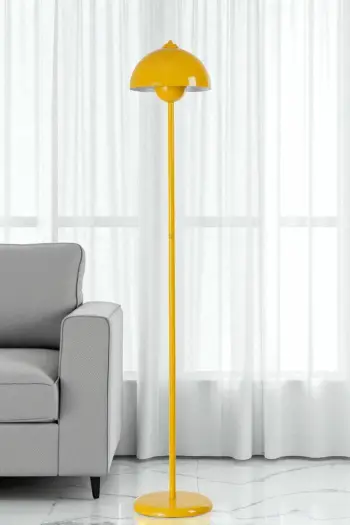Llambë dyshemeje Opviq, ngjyrë mustard, 8937-4