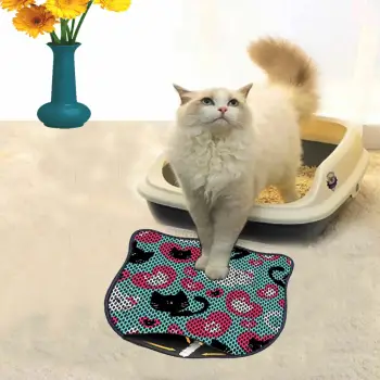 Tapet për rërë të maceve, shumëngjyrësh, Paws & Whiskers, Kdkafa0186