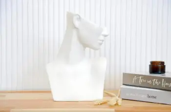 Objekt dekorativ Evila Originals, i bardhë, CY0173