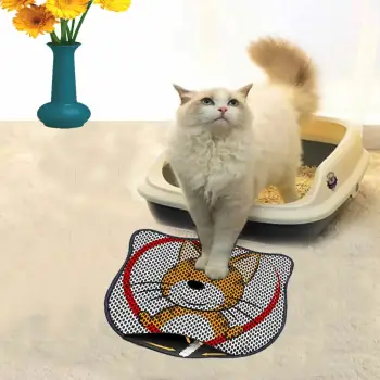 Tapet për rërë mace, shumëngjyrësh, Paws & Whiskers, Kdkafa0216, 40x50cm
