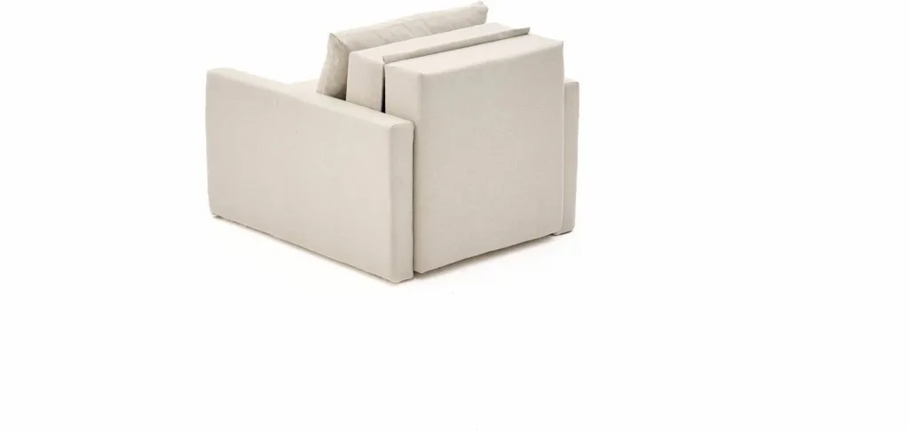 Krevat-karrige një vendi, Atelier del Sofa, Saros, krem - 6