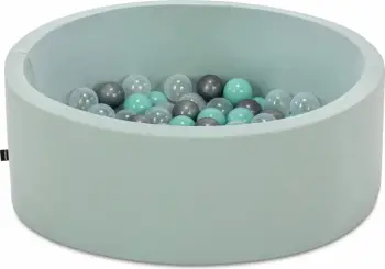 Pishinë me topa, Bubble Pops v7, ngjyrë mint, Evila Originals