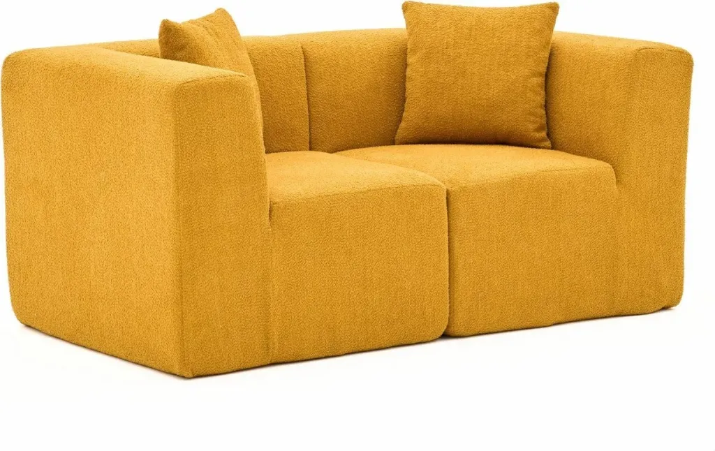 Divan dy ulëshe, ngjyrë portokalli, Atelier del Sofa, Raks - 5