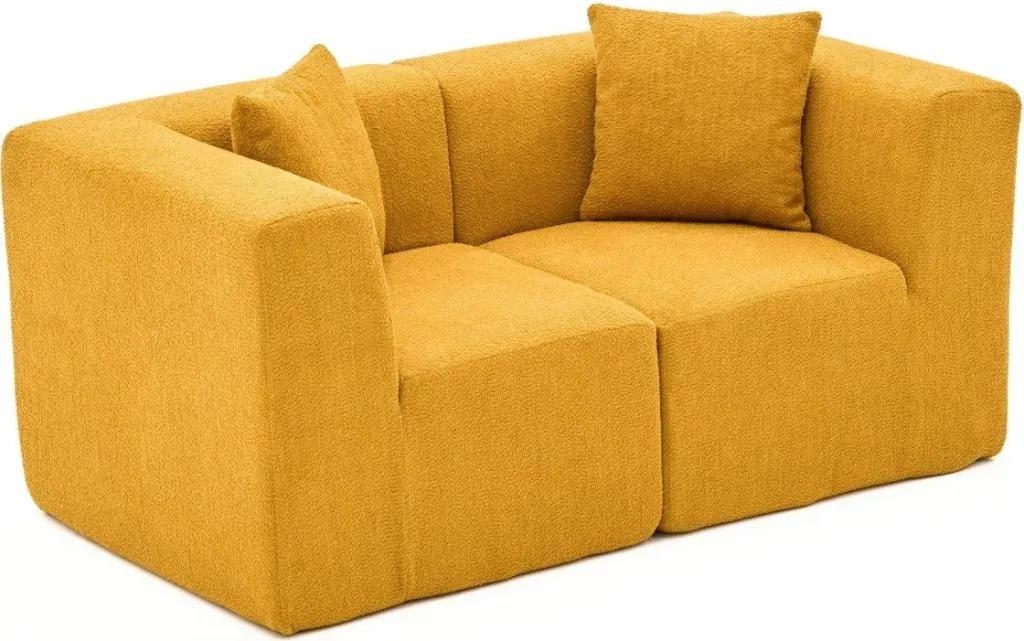 Divan dy ulëshe, ngjyrë portokalli, Atelier del Sofa, Raks - 6