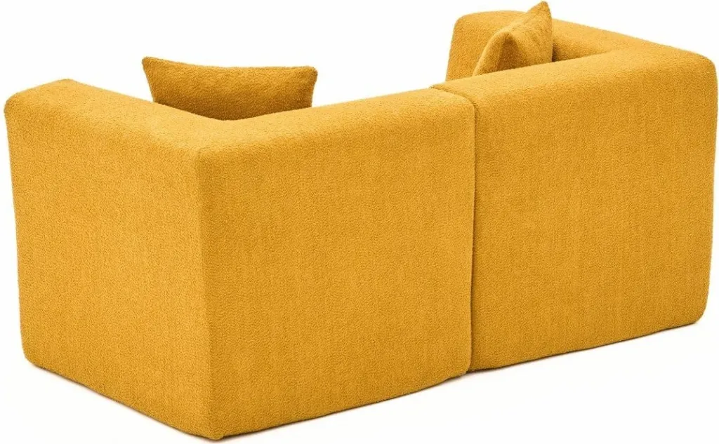 Divan dy ulëshe, ngjyrë portokalli, Atelier del Sofa, Raks - 7