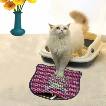Tapet për rërë mace, Paws & Whiskers, Kdkafa0002, shumëngjyrësh, 40x50cm