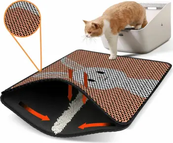 Tapet për rërë maceje, shumëngjyrësh, Paws & Whiskers, Nrszn0098, 45x60cm