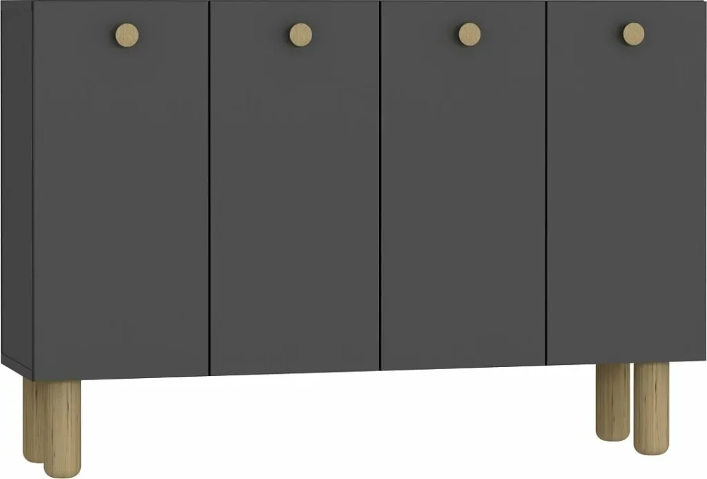 Konsol Skye Decor, Ilay Bohem, anthracite, sapphire oak - 4