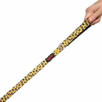Litar për qen, Paws & Whiskers, leopard, mesatar