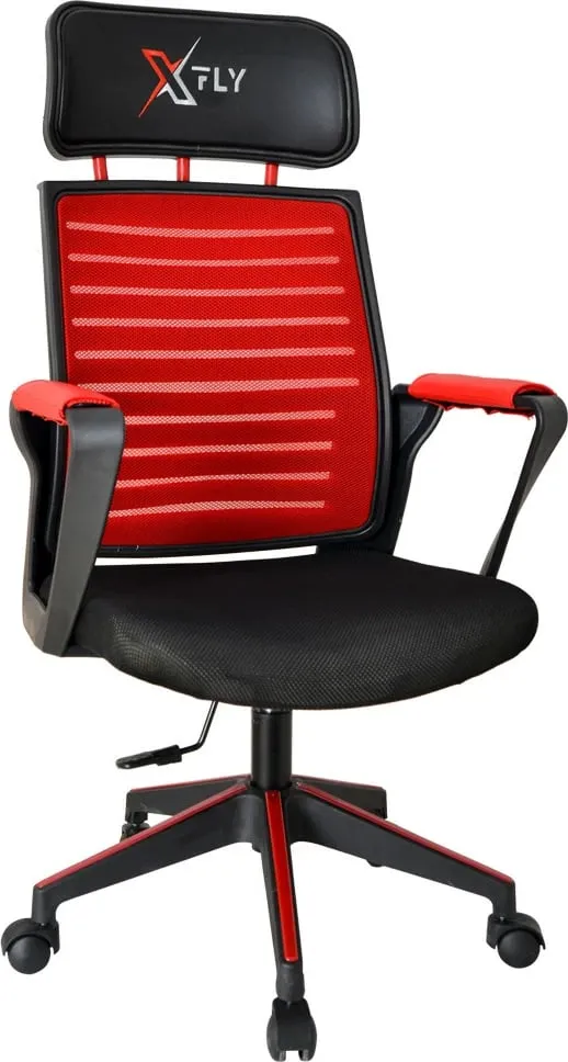 Karrige gaming Skye Decor, XFly, e kuqe - 1