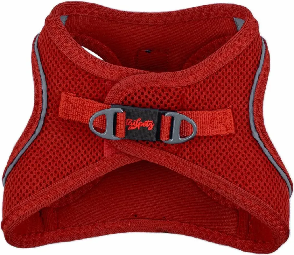 Parzmore për qen, Air-Mesh, e kuqe, 2XS - 6