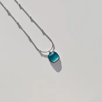 Varëse çeliku Jumeon, ngjyrë Maldives Grey, aqua dhe argjend