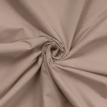 Çarçaf i shtrirë dopio, ranforce, ngjyrë bezhë, L'essentiel