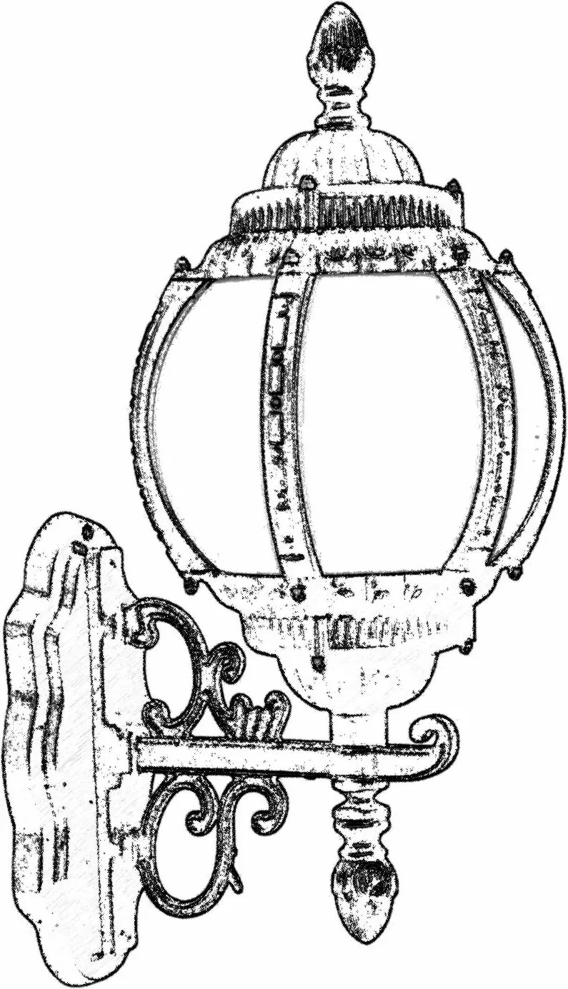 Llambë muri për jashtë Opviq, BAP-68203-BSY-M1-OP - 2