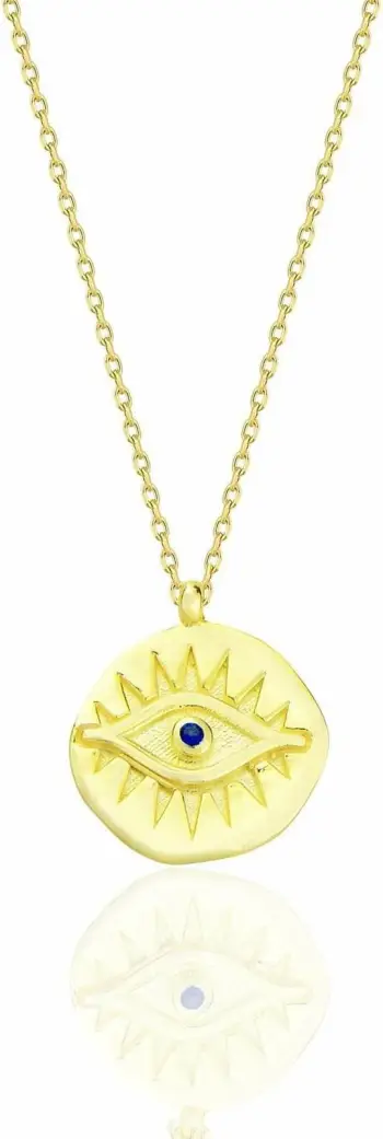 Vathë argjendi me varëse, ngjyrë navy blue, Jumeon, SGTL12671