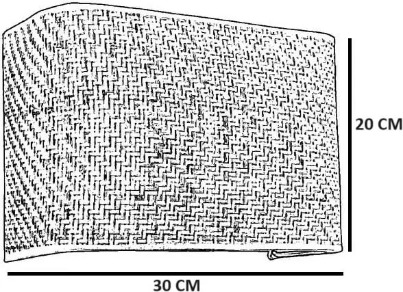 Llambë muri Opviq, bambu, 8856-4P - 5