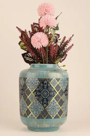 Vazo dekorative, shumëngjyrëshe, Evila Originals, YL732, 18.5x24cm