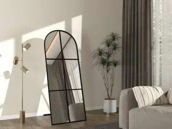Pasqyrë Cheval, ngjyrë e zezë, Skye Decor, Influencer