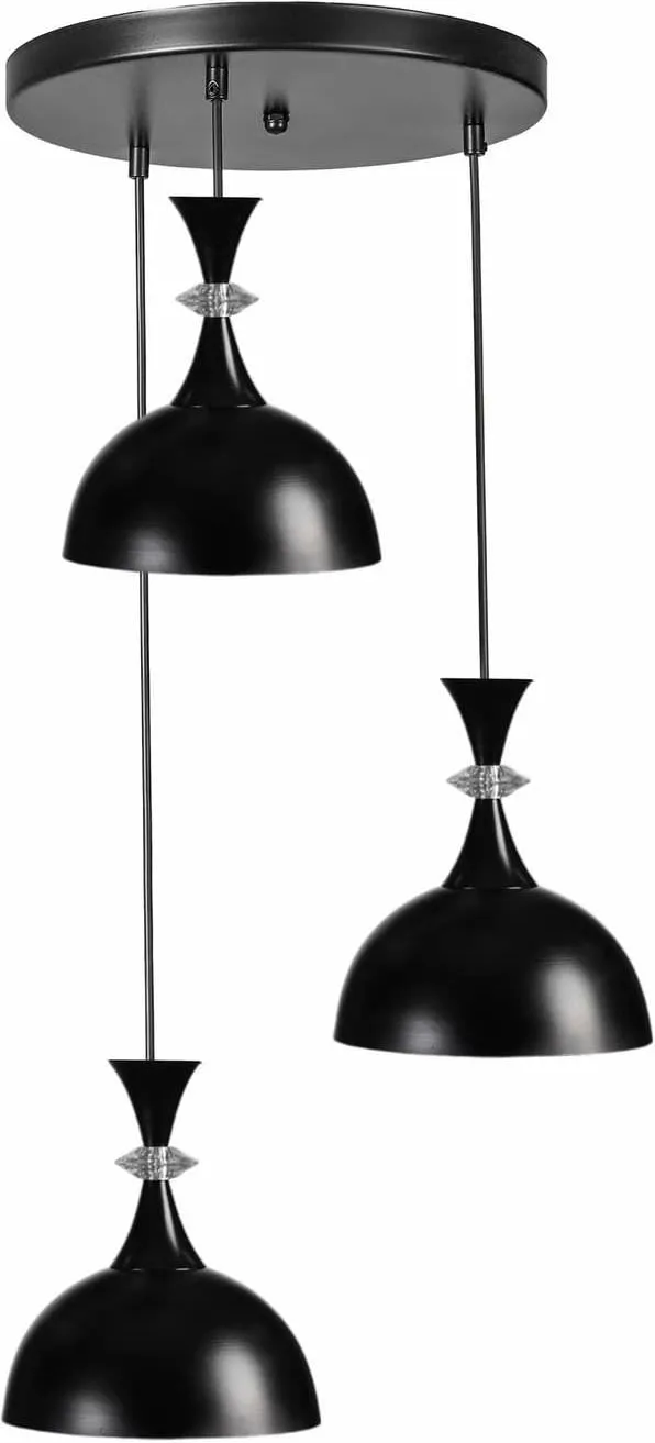 Llambë tavani Opviq, 9021-3, metal i zi - 1
