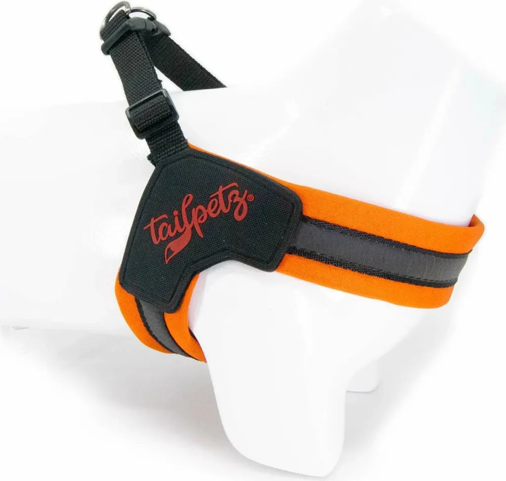 Parzmore për qen, ngjyrë portokalli neon, V-Harness, XL - 1
