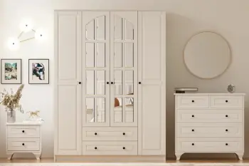 Set dhome për të rinj Skye Decor, ngjyrë e bardhë mat, RB-015