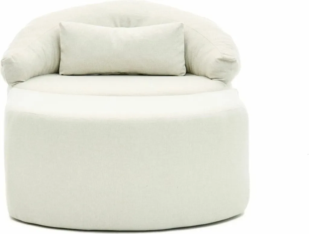 Karrige një vendëshe Pitta, krem, Atelier del Sofa - 3